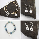 Alpine Collection:  2 Boulder Charm Necklace