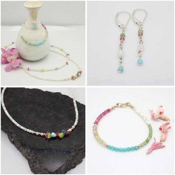 Cascade Cluster Necklace