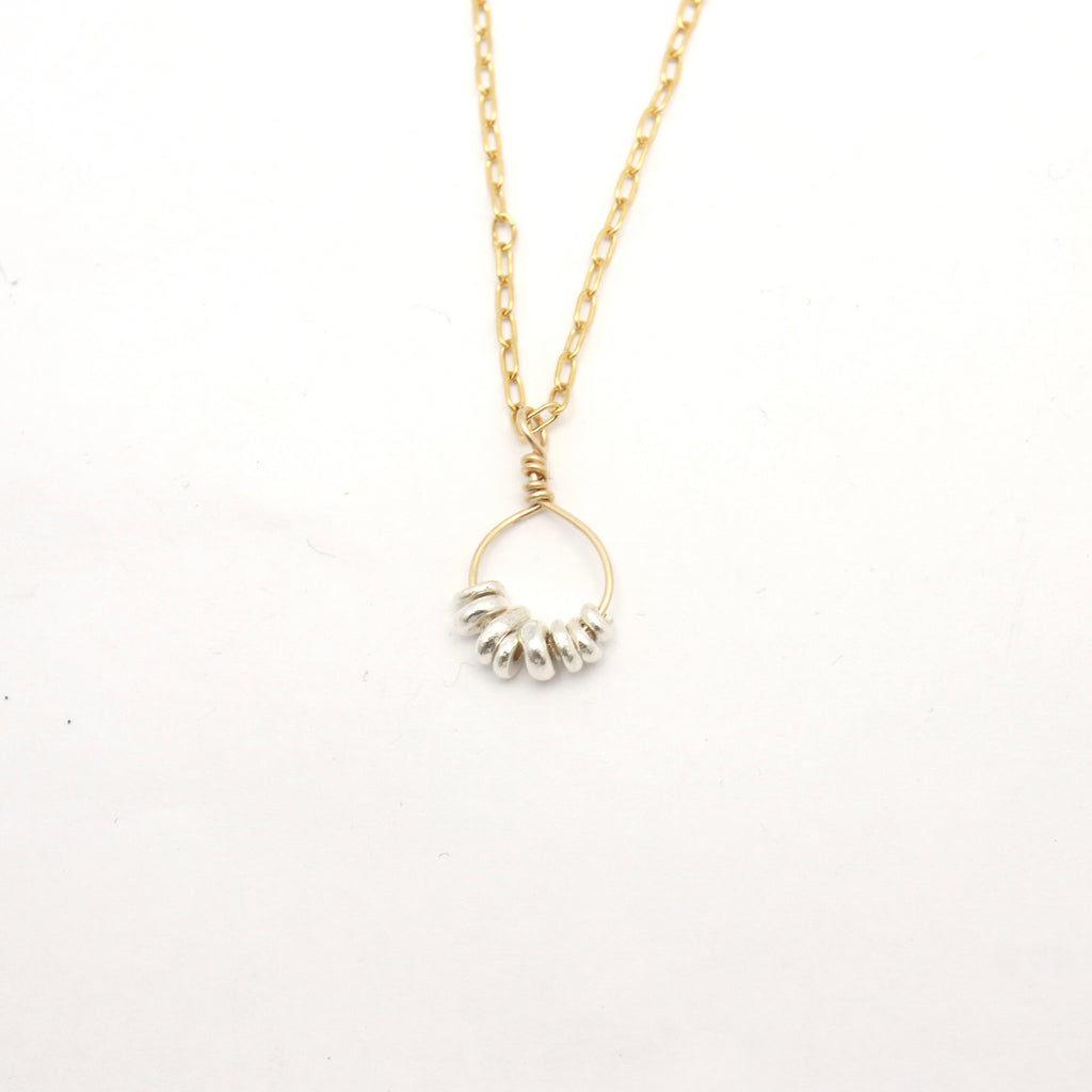 Drift Collection:  Drift Petite Nugget Necklace