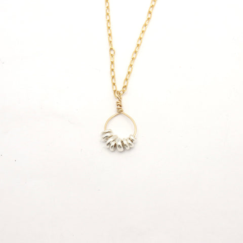Drift Collection:  Drift Petite Nugget Necklace