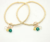 GOLD Birthstone Friendship Bracelets