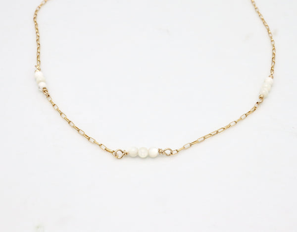 Lani Collection - Makena Moonstone Necklace