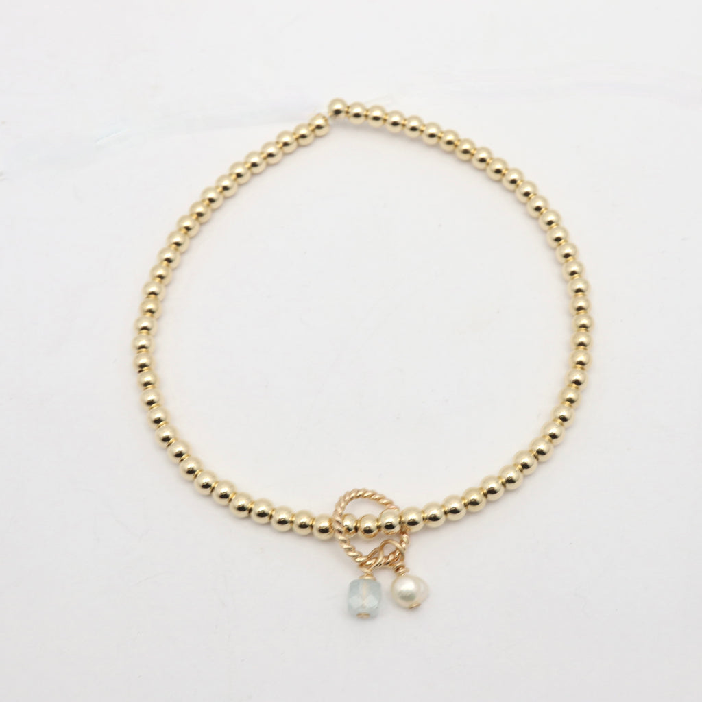GOLD Birthstone Friendship Bracelets