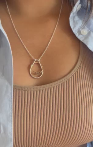 Necklace pendant hotsell ring holder