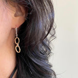 Curve Collection: Bronze Stack Curve Earrings
