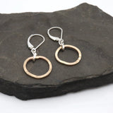 Ellipse Collection:  Bold Gold Ellipse Earrings