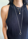 HERA Collection:  HERA Gold Wrapped Baroque Pearl Necklace