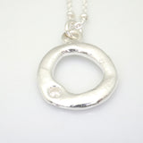 LOVE Freeform Link & Cubic Zirconia Necklace
