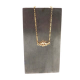 HERA Collection:  HERA Gold Wrapped Short Necklace