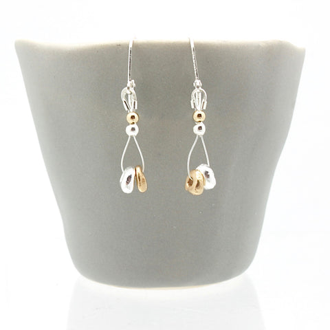 Two Pebble Earrings
