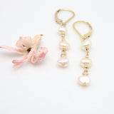 Fresh Water Pearl Cascade Earrings