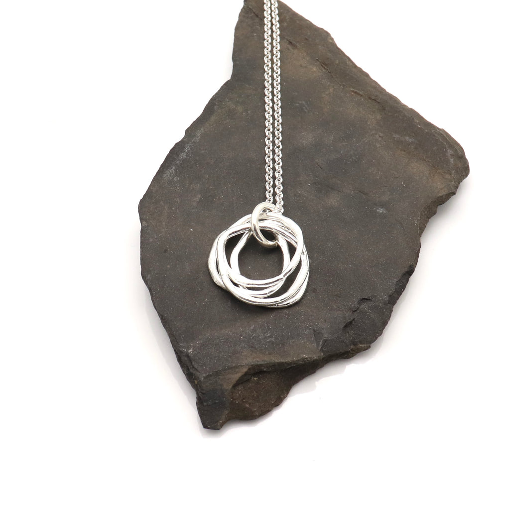 Fine silver necklace on sale