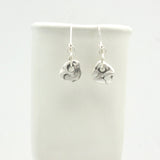 Lava Form Collection:  Silver Pali Earrings
