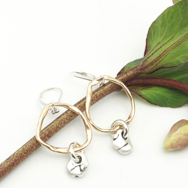 Lava Form Collection:  Una "Pebbles" Earrings