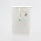 Lava Form Collection: ULI Larimar Earrings