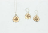 Bronze Olive Branch Earrings