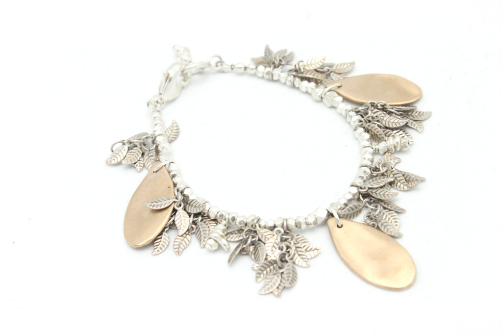 Baroque LUX Petal & Leaf Bracelet