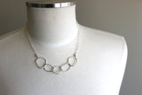 Fine Silver Multi-Link Necklace