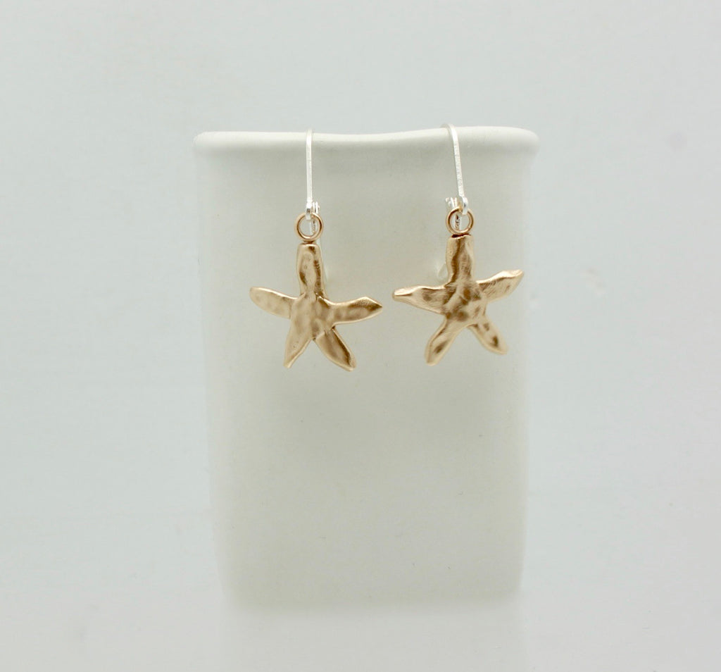 Starfish Bronze Earrings