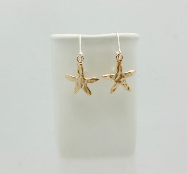 Starfish Bronze Earrings