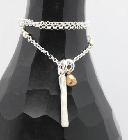 Arctic Blossoms:  Icicle Necklace