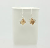 Arctic Blossoms: Marbled Snow Agate Stretch Bracelet