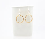 LINKS: Bronze Link & Silver link Earrings