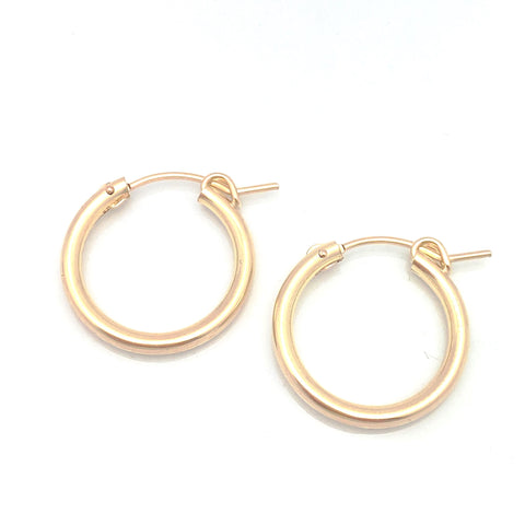 GOLD Elements:  MOD Gold Hoops