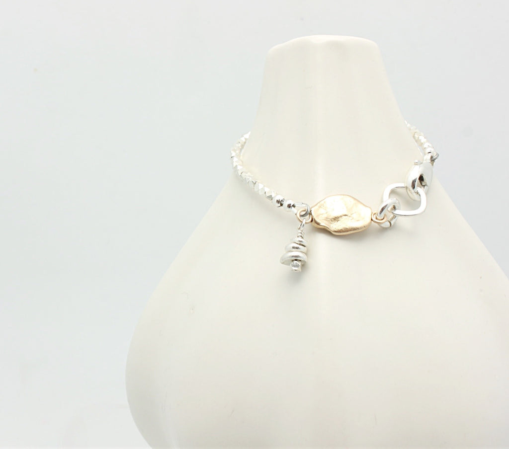 Pebble Slim Hinged Bracelet main image 1