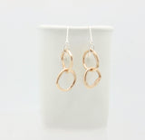 LINKS Collection:  Bronze Medium Entwined Links Necklace