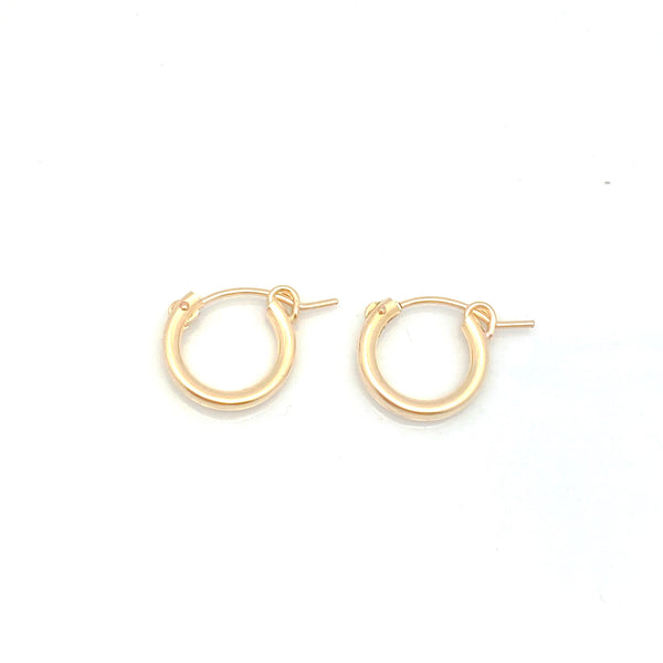 GOLD Elements: Petite MOD Gold Hoops