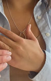 Ring Holder Necklace - All Sterling Silver