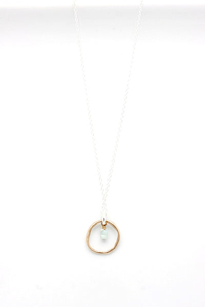 Capture Collection: Petite Amazonite Necklace