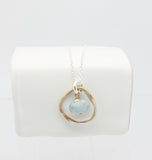 Inner Spirit Collection: Large Aquamarine Necklace