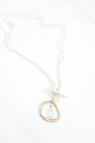 Inner Spirit: Aqua Chalcedony Briolette Earrings