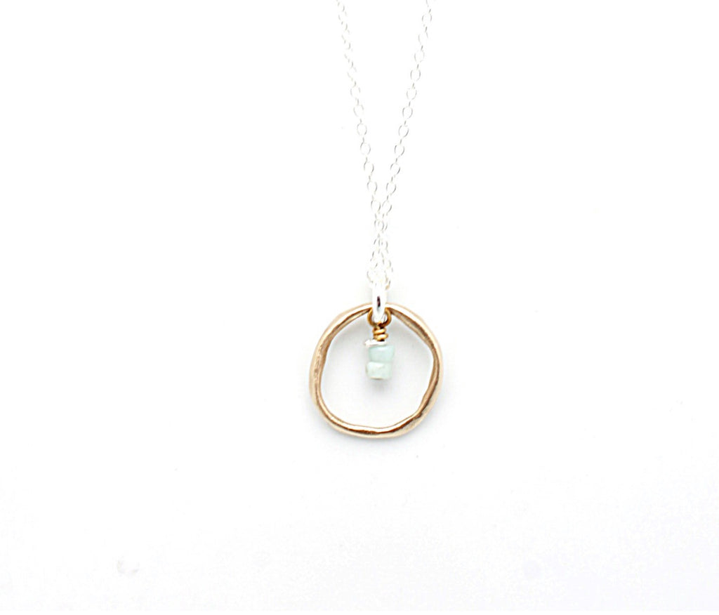 Capture Collection: Petite Amazonite Necklace