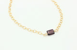 Cubist Collection:  Garnet Bracelet