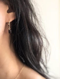 Cubist Collection:  Garnet Earrings