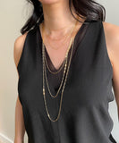 HERA Collection:  HERA Gold Wrapped Baroque Pearl Necklace
