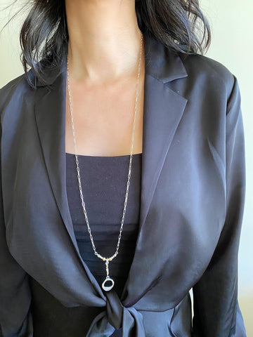 Curve Collection: Halo LONG Necklace