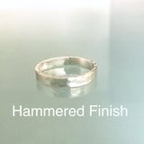 Sterling Silver 3mm Personalized Ring