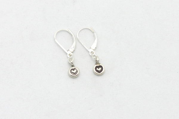 Tiny Heart Earrings