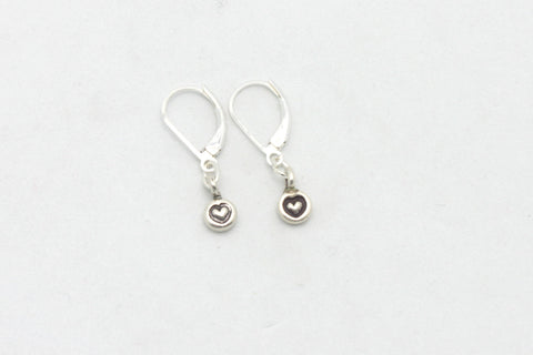 Tiny Heart Earrings