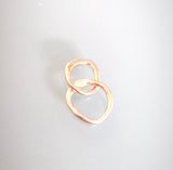 GOLD Elements:  Bronze Duo Links & Gold Orla Chain