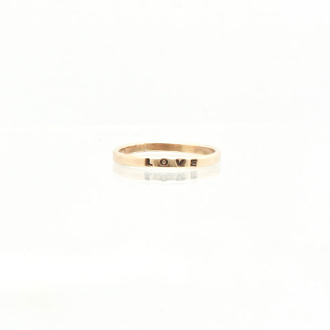 14 kt Gold Filled 2mm Personalized Ring