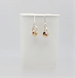 Petite Bronze Pebble Earring
