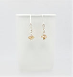 Pebble & Fine Silver Link Necklace