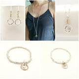 Chrysoberyl Hawk eye Stone Pendulum Stretch Bracelet