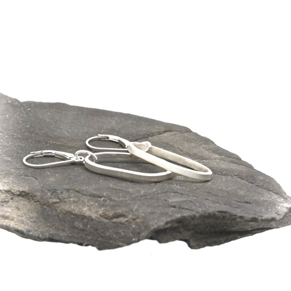 Silver Hoop  Earrings