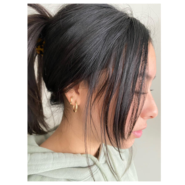 GOLD Elements:  MOD Gold Hoops